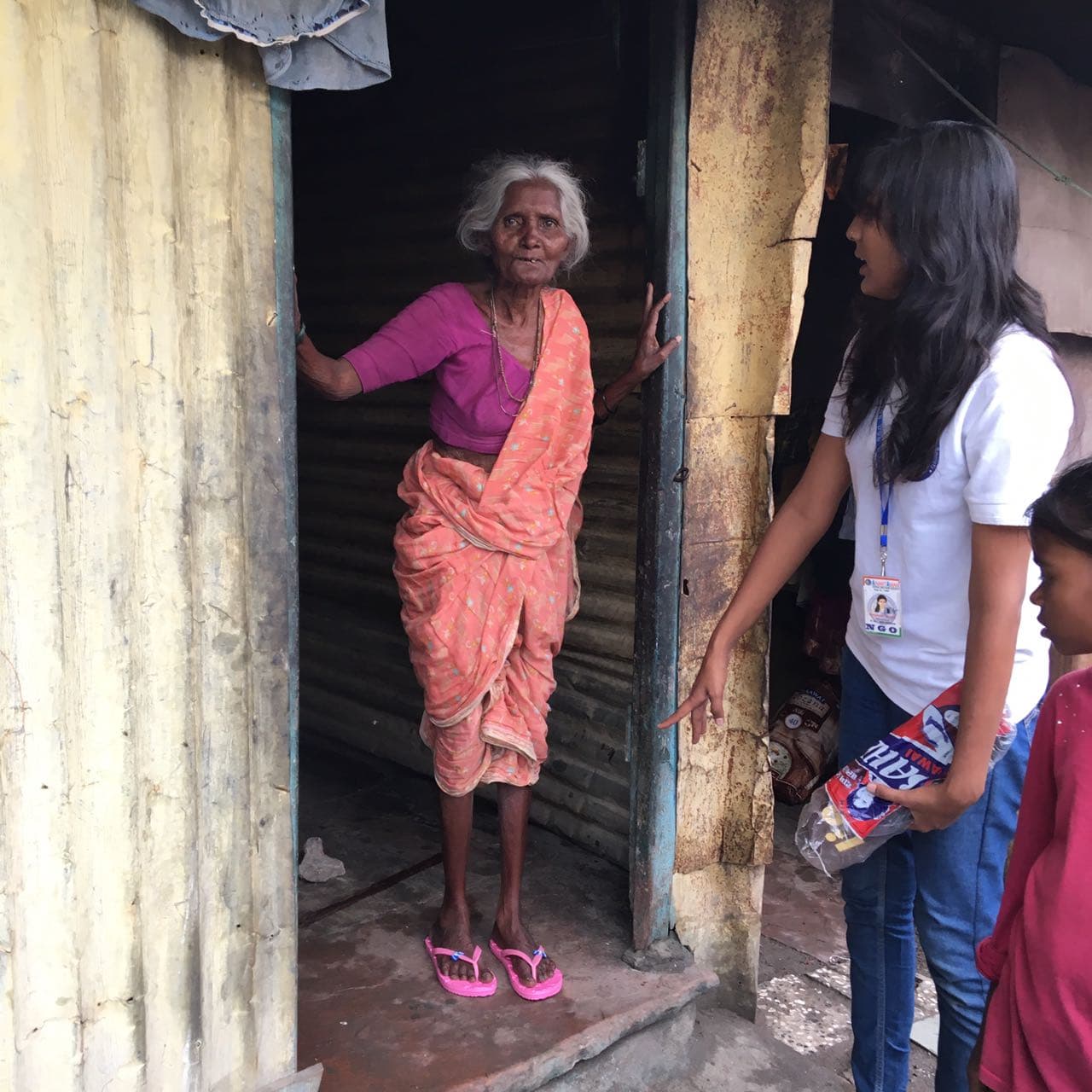 A grandma without medicine